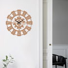 Ceas de perete, Metal Wall Clock 26, Metal, Dimensiune: 48 x 48 cm, Cupru