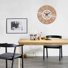 Ceas de perete, Metal Wall Clock 6, Metal, Dimensiune: 48 x 48 cm, Cupru