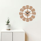 Ceas de perete, Metal Wall Clock 22, Metal, Dimensiune: 48 x 48 cm, Cupru