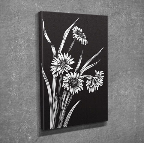 Tablou decorativ, DC214, Canvas, Lemn, Multicolor