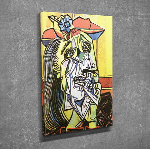 Tablou decorativ, DC242, Canvas, Lemn, Multicolor