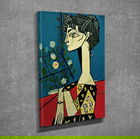 Tablou decorativ, DC252, Canvas, Lemn, Multicolor