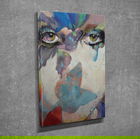 Tablou decorativ, DC269, Canvas, Lemn, Multicolor