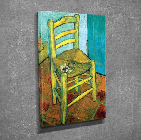 Tablou decorativ, DC275, Canvas, Lemn, Multicolor