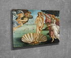 Tablou decorativ, DC297, Canvas, Lemn, Multicolor