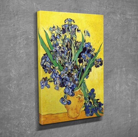 Tablou decorativ, DC307, Canvas, Lemn, Multicolor