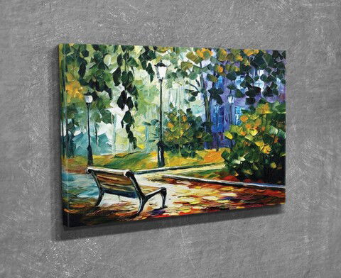 Tablou decorativ, DC304, Canvas, Lemn, Multicolor