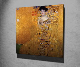 Tablou decorativ, KC248, Canvas, Lemn, Multicolor
