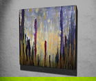 Tablou decorativ, KC252, Canvas, Lemn, Multicolor