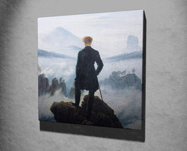 Tablou decorativ, KC269, Canvas, Lemn, Multicolor