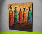 Tablou decorativ, KC279, Canvas, Lemn, Multicolor