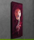 Tablou decorativ, PC173, Canvas, Lemn, Multicolor