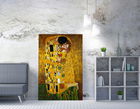 Tablou decorativ, WY94 (70 x 100), 50% bumbac/50% poliester, Lemn, Multicolor