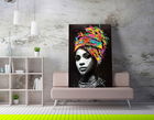 Tablou decorativ, WY98 (70 x 100), 50% bumbac/50% poliester, Lemn, Multicolor