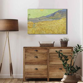Tablou decorativ, 4570VANGOGH010, Canvas , Lemn, Multicolor