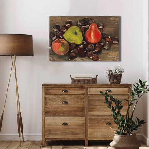 Tablou decorativ, 4570VANGOGH025, Canvas , Lemn, Multicolor
