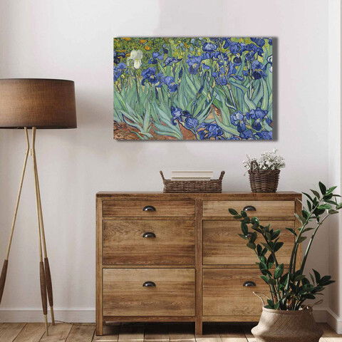 Tablou decorativ, 4570VANGOGH035, Canvas , Lemn, Multicolor