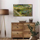 Tablou decorativ, 4570VANGOGH040, Canvas , Lemn, Multicolor