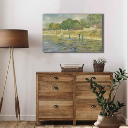 Tablou decorativ, 4570VANGOGH049, Canvas , Lemn, Multicolor