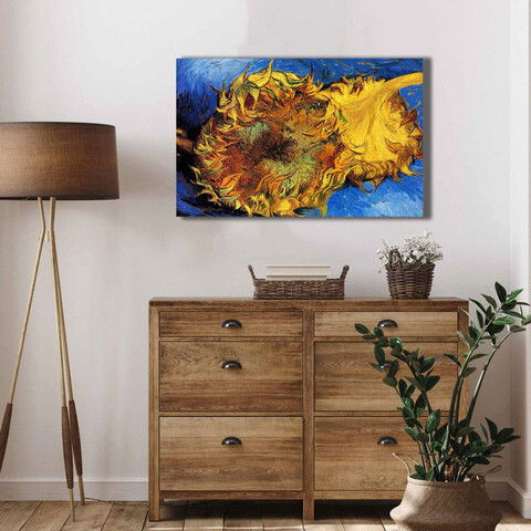 Tablou decorativ, 4570VANGOGH055, Canvas , Lemn, Multicolor