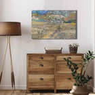 Tablou decorativ, 4570VANGOGH065, Canvas , Lemn, Multicolor