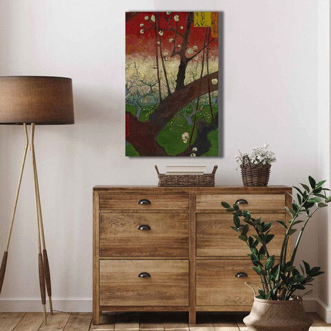 Tablou decorativ, 4570VANGOGH073, Canvas , Lemn, Multicolor