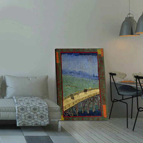 Tablou decorativ, 70100VANGOGH047, Canvas , Lemn, Multicolor