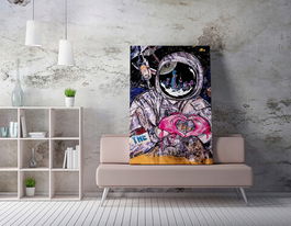 Tablou decorativ, WY219 (50 x 70), 50% bumbac / 50% poliester, Canvas imprimat, Multicolor