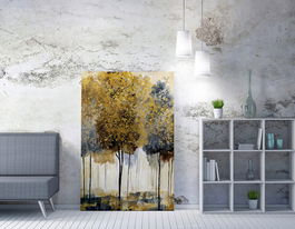 Tablou decorativ, WY229 (70 x 100), 50% bumbac / 50% poliester, Canvas imprimat, Multicolor