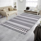 Covor, Las Monte 3004, 160x230 cm, 60% bumbac;40% fibre acrilice, Alb / Gri