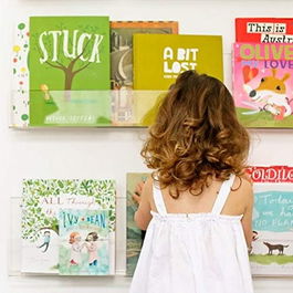 Set de 2 rafturi de perete Combination of Life, acrilic, transparent, 61 x 9 x 5 cm