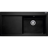 Chiuveta bucatarie fragranite Franke Mythos MTG 611-100 ST picurator stanga 1000x515mm Nero