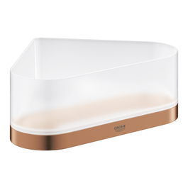 Etajera dus de colt Grohe Selection brushed warm sunset