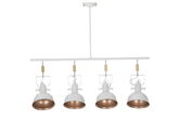 Lustra din metal White