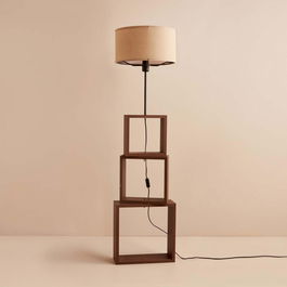 Lampadar cu rafturi, AYD-3472 Bej / Maro