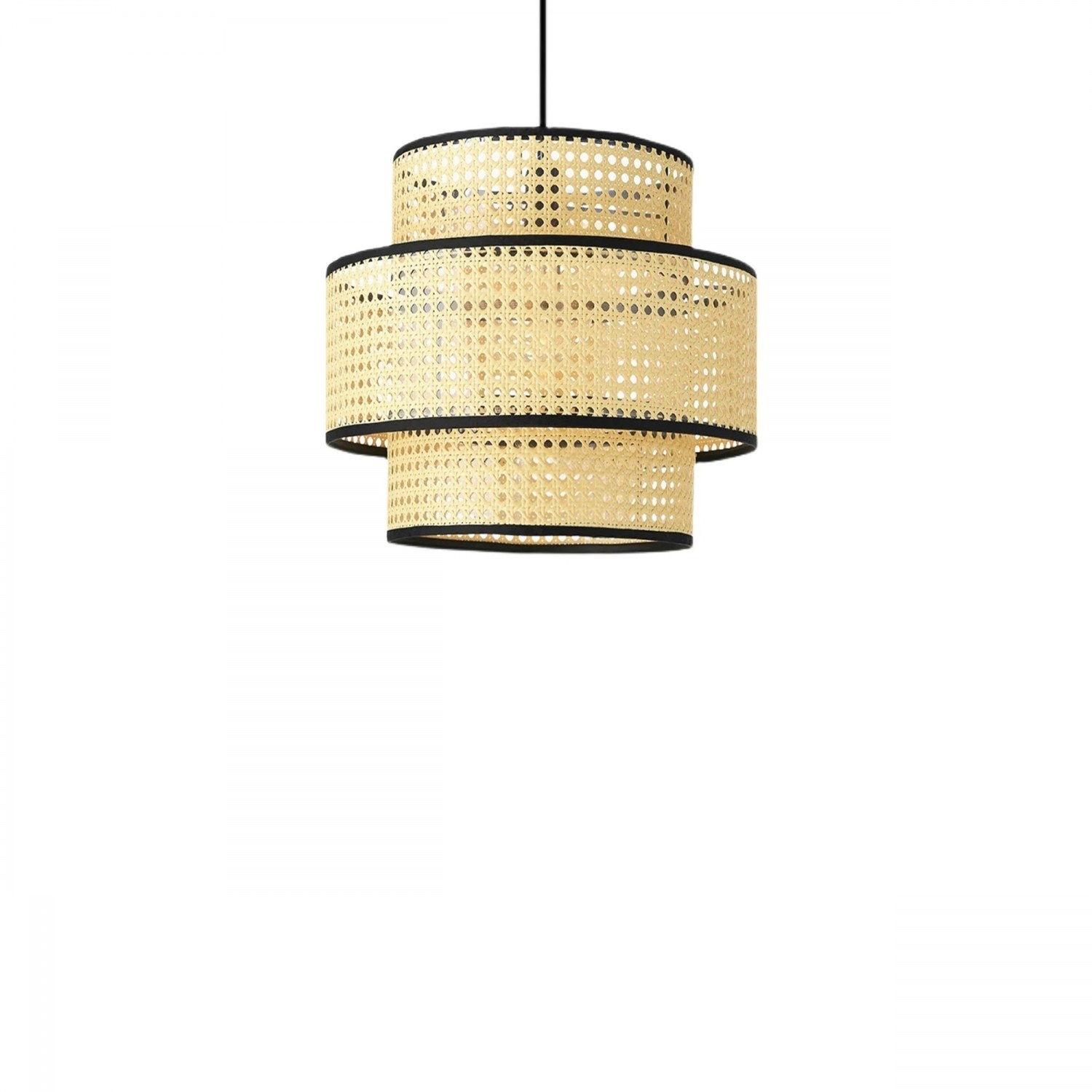 Lustra AYD-3336 Natural / Negru