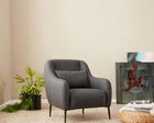 Fotoliu, Balcab Home, 825BLC2745, Lemn de fag, Antracit