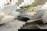 Fotoliu, Balcab Home, 825BLC2828, Lemn de fag, Crem / Aur
