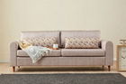 Canapea 3 locuri, Balcab Home, 825BLC2847, Lemn de brad, Crem