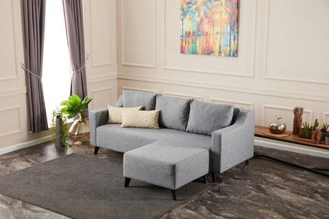 Coltar, Balcab Home, 825BLC2757, Lemn de fag, Gri
