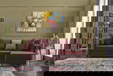 Coltar, Balcab Home, 825BLC1722, Lemn de fag, Rosu claret