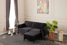 Coltar, Balcab Home, 825BLC2760, Lemn de fag, Negru