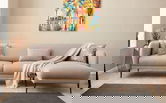 Coltar, Balcab Home, 825BLC2764, Lemn de fag, Crem
