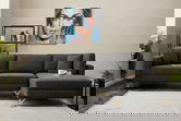 Coltar, Balcab Home, 825BLC2804, Lemn de fag, Antracit / Aur