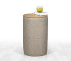 Fotoliu puf, Fluffe, 209FLF1242, 50% bumbac, 50% in, Bej