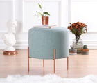 Fotoliu puf, Fluffe, 209FLF1174, 50% bumbac, 50% in, Verde Sea