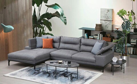 Coltar, Hilena, 859FTN2026, Lemn de fag / PAL, Gri