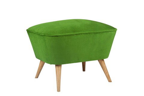 Fotoliu puf, Zeon, 558ZEN1323, Lemn, Verde