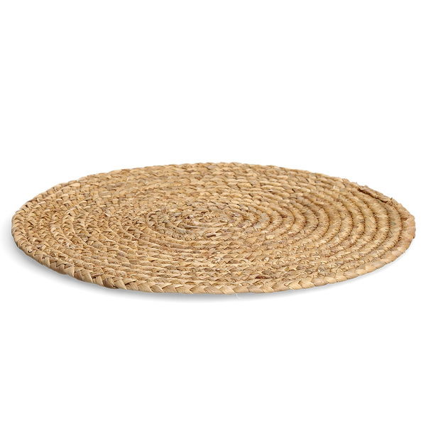 Suport vesela din zambila de apa, Placemat Round Natural, Ø38 cm