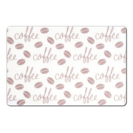 Suport vesela din PP, Coffee Rectangle Grej, L45xl30 cm